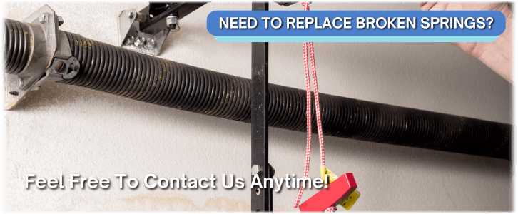 Broken Garage Door Spring Pleasant Hill CA